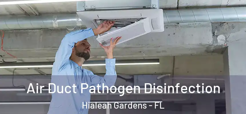 Air Duct Pathogen Disinfection Hialeah Gardens - FL
